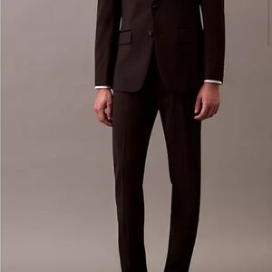 Calvin Klein Men's Black Tuxedo Pants - Brand New 40” x 30”